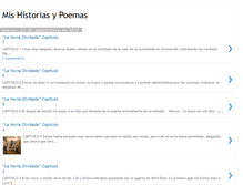 Tablet Screenshot of novelasypoemas.blogspot.com