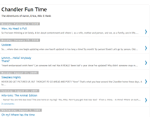 Tablet Screenshot of chandlerfuntime.blogspot.com