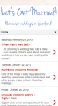 Mobile Screenshot of humanistweddings.blogspot.com