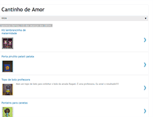 Tablet Screenshot of glasiely-cantinhodoamor.blogspot.com