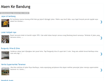 Tablet Screenshot of maenkebandung.blogspot.com