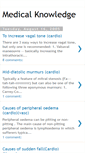 Mobile Screenshot of medicalknowledge.blogspot.com