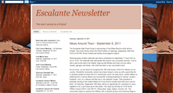 Desktop Screenshot of escalantenews.blogspot.com