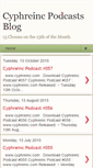 Mobile Screenshot of cyphreinc.blogspot.com