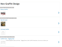 Tablet Screenshot of newgraffitidesign212.blogspot.com