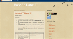 Desktop Screenshot of basededatos2cobat.blogspot.com