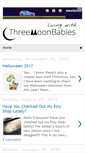 Mobile Screenshot of livingwiththreemoonbabies.blogspot.com