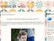 Tablet Screenshot of cosasdewala.blogspot.com