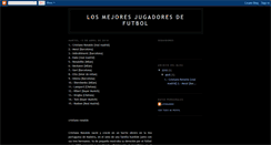 Desktop Screenshot of mejoresjugadoresdefutbol-leobardo.blogspot.com