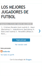 Mobile Screenshot of mejoresjugadoresdefutbol-leobardo.blogspot.com