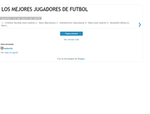 Tablet Screenshot of mejoresjugadoresdefutbol-leobardo.blogspot.com