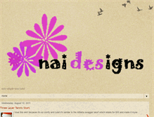 Tablet Screenshot of naidesigns.blogspot.com