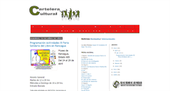 Desktop Screenshot of carteleraculturalactualidadregional.blogspot.com