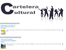 Tablet Screenshot of carteleraculturalactualidadregional.blogspot.com
