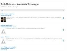 Tablet Screenshot of blogtechnoticias.blogspot.com
