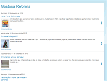 Tablet Screenshot of gostosareforma.blogspot.com