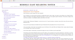 Desktop Screenshot of mideastreadingnotes.blogspot.com