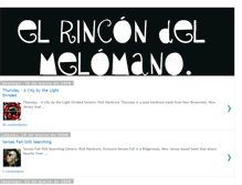 Tablet Screenshot of elrincondelmelomano.blogspot.com