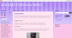 Desktop Screenshot of koleksi-cendanadewi.blogspot.com