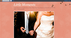 Desktop Screenshot of littlemomentsofjt.blogspot.com
