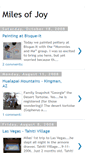Mobile Screenshot of milesofjoy.blogspot.com