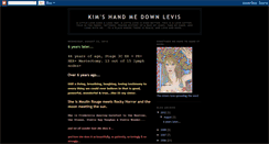 Desktop Screenshot of kimshandmedownlevis.blogspot.com