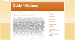 Desktop Screenshot of guidemillesimes.blogspot.com