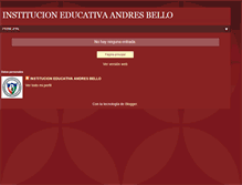 Tablet Screenshot of info-andresbello.blogspot.com
