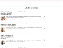 Tablet Screenshot of ohsoboheme.blogspot.com