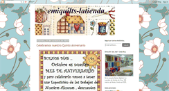 Desktop Screenshot of emiquilts-latienda.blogspot.com