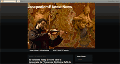 Desktop Screenshot of josepcolome.blogspot.com