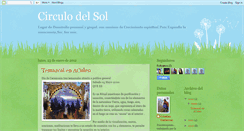 Desktop Screenshot of circulodelsol.blogspot.com