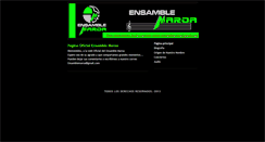Desktop Screenshot of ensamblemaroa.blogspot.com