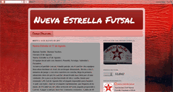 Desktop Screenshot of futsalnuevaestrella.blogspot.com