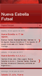 Mobile Screenshot of futsalnuevaestrella.blogspot.com