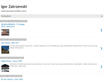 Tablet Screenshot of igorzakrzewski.blogspot.com