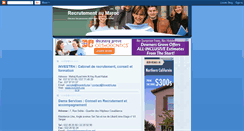 Desktop Screenshot of emploi-au-maroc.blogspot.com