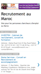 Mobile Screenshot of emploi-au-maroc.blogspot.com
