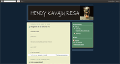 Desktop Screenshot of hendykavajuresa.blogspot.com
