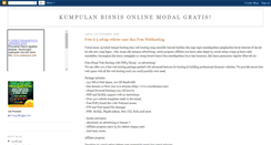 Desktop Screenshot of modal-gratis-tis.blogspot.com