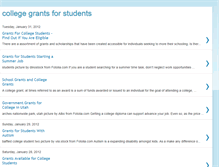 Tablet Screenshot of collegegrantsforstudents.blogspot.com