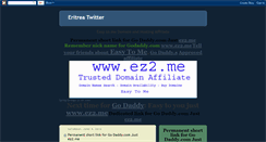 Desktop Screenshot of eritreatwitter.blogspot.com