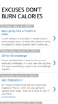 Mobile Screenshot of excusesdontburncalories.blogspot.com
