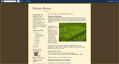 Desktop Screenshot of biologiabacana.blogspot.com