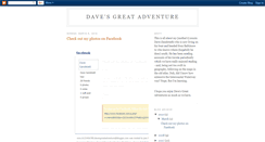 Desktop Screenshot of davesgreatadventure.blogspot.com