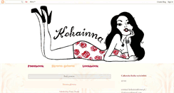 Desktop Screenshot of kokainna.blogspot.com