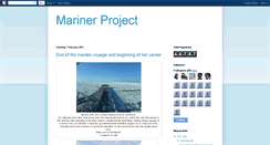 Desktop Screenshot of algomamariner.blogspot.com