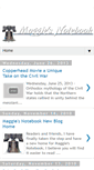 Mobile Screenshot of maggiesnotebook.blogspot.com