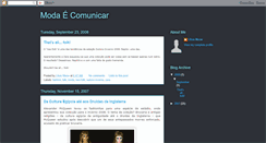 Desktop Screenshot of fashionandcommunication.blogspot.com