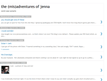 Tablet Screenshot of jennawoestman.blogspot.com